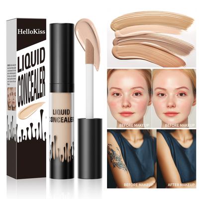 Moisturizing and Docile Concealer, Covering Spots, Acne Marks, Blemishes, Dark Circles, Tattoos, Concealer Pens, Makeup