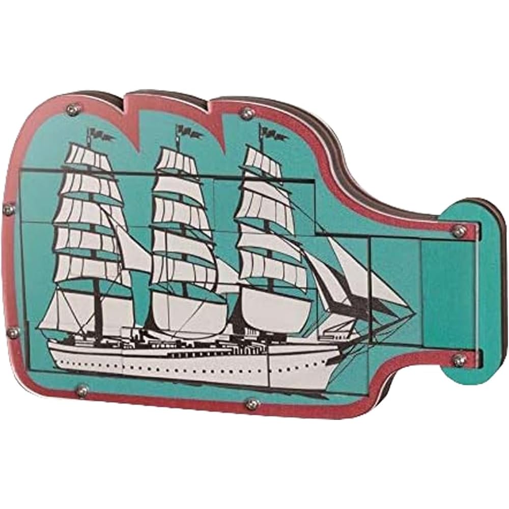 

Hanayama Puzzle Exercise Katsu No Bottle Ship Age 6 and Up Educational Toy