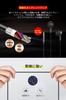 Glazata Dynamic Driver High Sensitivity MEMS Wired PC CTIA Standard Stereo Wired with Compatible with Earphone [Upgraded & Microphone] 3.5mm