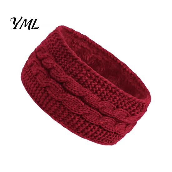 Lightweight Daily Commute Headband Winter Headbands for Women, Thickened Knitted Ear Warmers, Cold Stylish Accessories Women Weather Fleece