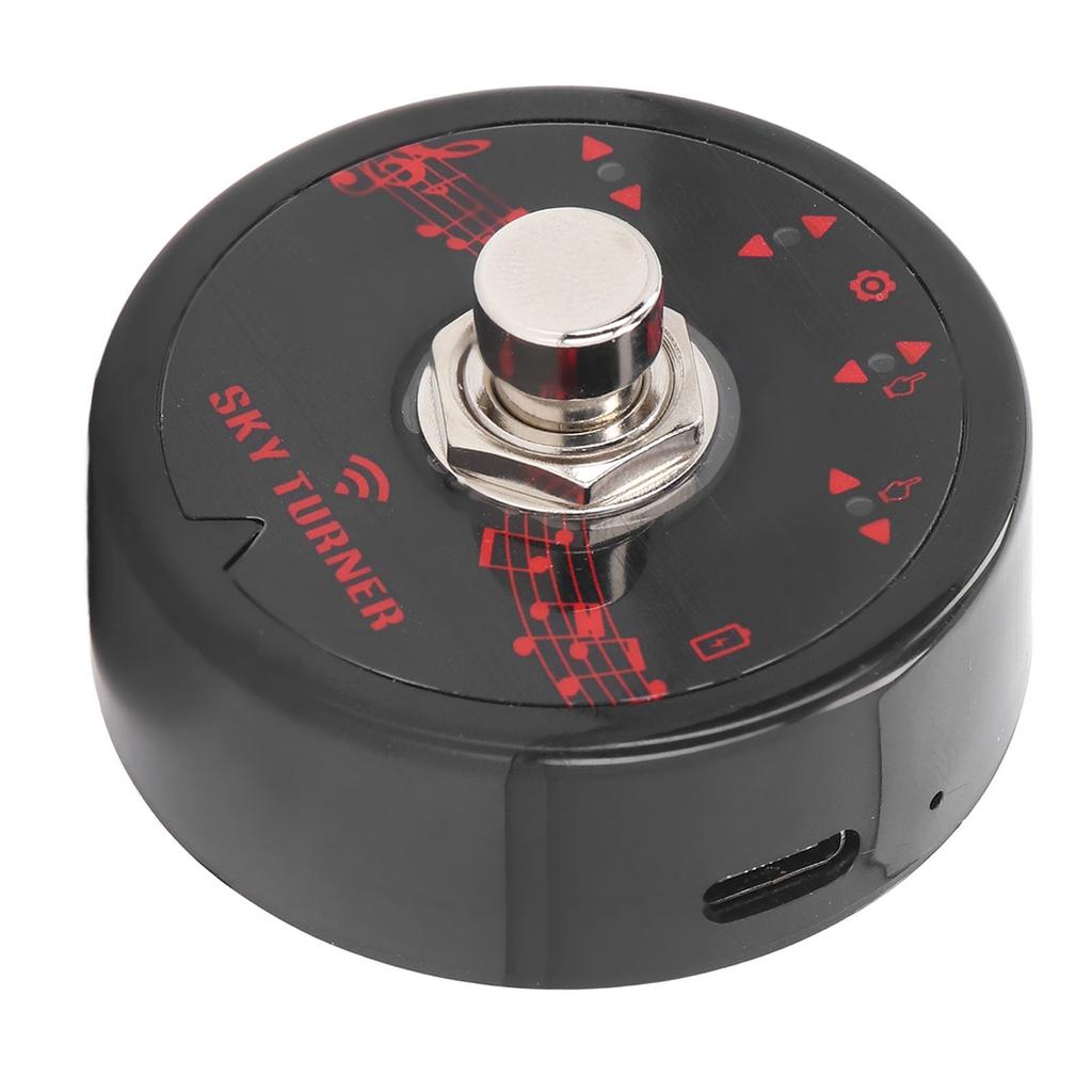 Pedał do przewracania stron, przenośny, bezprzewodowy pedał do przewracania stron Bluetooth do występów