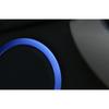 Inner Door Horn Frame Cover Trim For BMW 3 4 Series GT 2013- Blue Aluminum