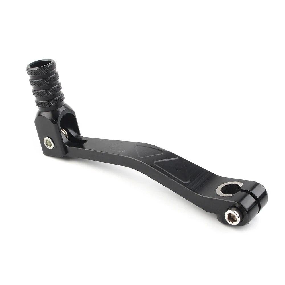 10 mm Folding Shifter Shift Lever Universal For Honda XR CRF 50 70 100 125 Dirt Bike Red Aluminum Alloy