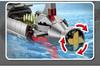Children’s Educational Small Particle Aircraft Carrier Model Compatible with LEGO Building Blocks
