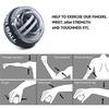 1PCS Auto-Start Gyro Ball Wrist And Forearm Exerciser Hand Arm Finger Grip Strengthener for Muscle Training Fitness Tool