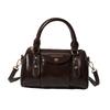 Compact Vintage Bag For Women Autumn/Winter Pillow Portable High Quality Western Style Maillard Commuter Crossbody Bag