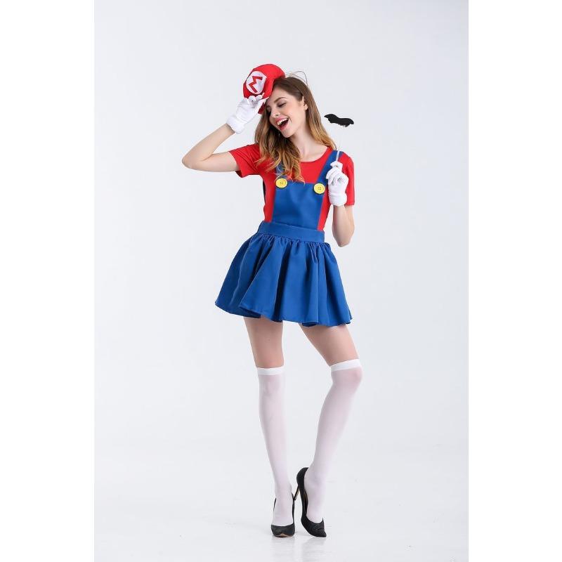 Halloween Cosplay Anime Kostüm Spiel Mary Cosplay Kostüm Spiel Overalls Eltern-Kind-Kostüm