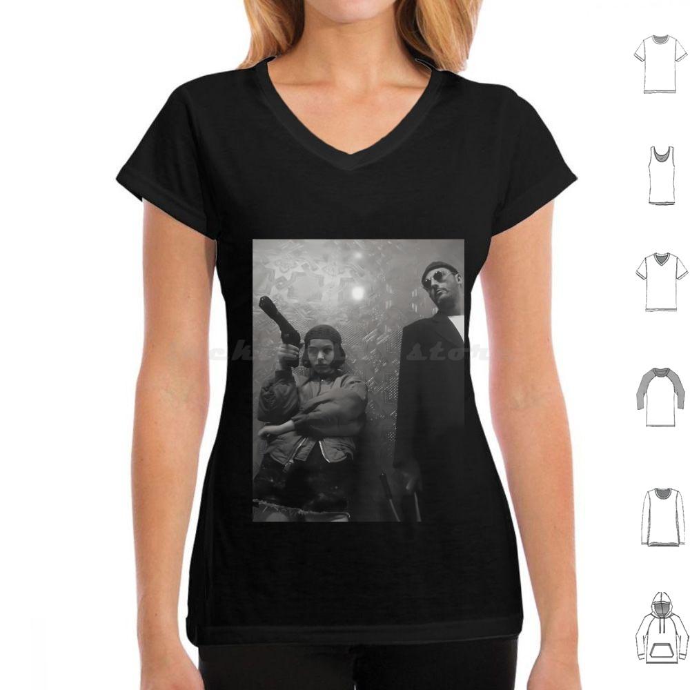 Leon The Professional Midcentury Retro Movie Poster T Shirt 6xl Cotton Cool Tee Leon Leon The Professional Movie The