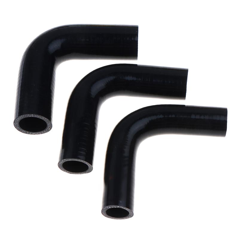 High Quality 90 Degree Silicone Elbow Hose 8mm 10mm 22mm 25mm 28mm Oil Coolant Pipe for Car and Truck