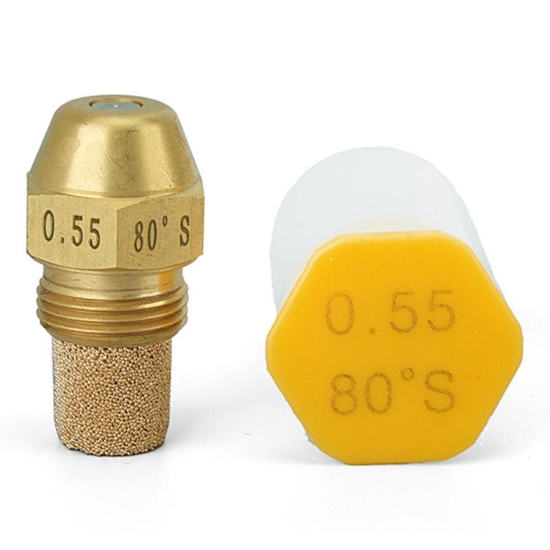 Industrielle 80-Grad-Metall-Düse, Heavy-Duty-Metall-Düse für Brennstoffverbrennungsanlagen, Varianten mit 14 GPH