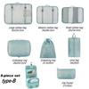 Travel Clothes Storage Bag for Woman Man Portable Packing Cubes Suitcases Organizer Set