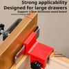 A Pair Of Woodworking Drawer Installation Tools Effortless And Handle Free Stainless Steel Drawer Installation And Fixing Clip