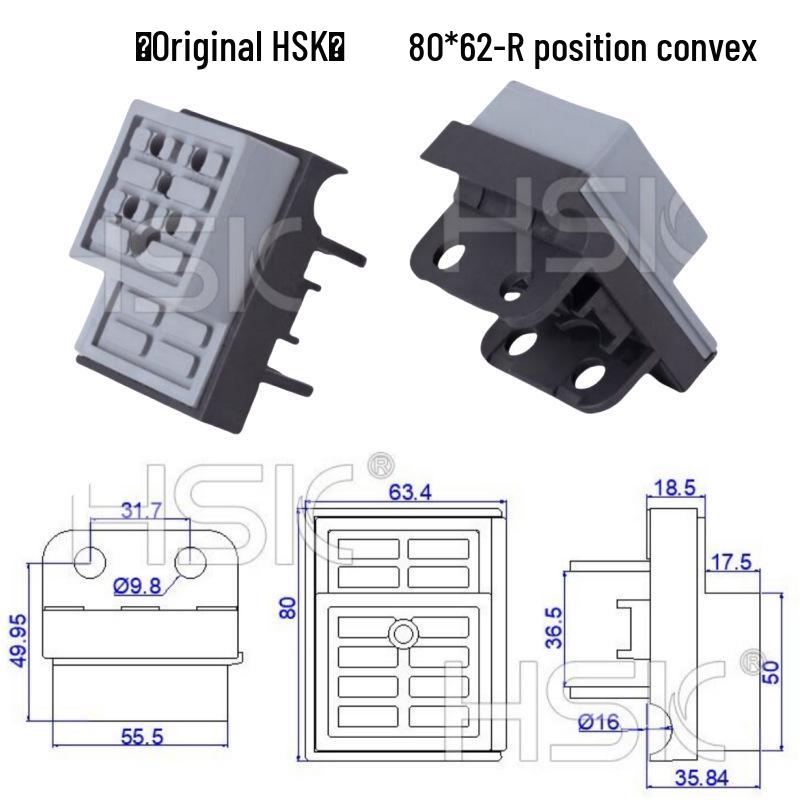 Automatic & Semi-Automatic Edge Banding Machine Accessories: Conveying Chain Block & Pressure Roller for Woodworking Machinery