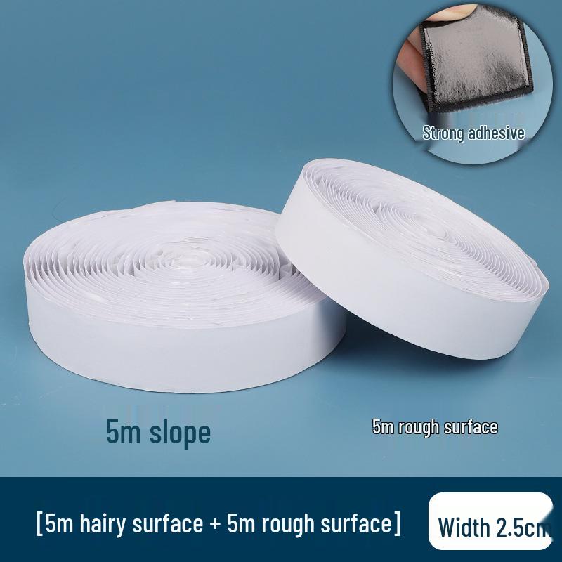 Selbstklebendes doppelseitiges Klettband für Türvorhänge, Automatten und Sofakissen