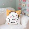 CartoonCChiikawasCute Case Plush Fabric Soft Pillowcase Double Sided Print Cushion Cover Household Gifts