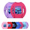 4874 Kids Girls Derpy Rumi Zoey Mira Super Star Print Long Sleeves T-Shirt
