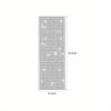 12pcs 4mm Self-adhesive White Rhinestone Sticker, Suitable for Car Interior Decoration Diy
