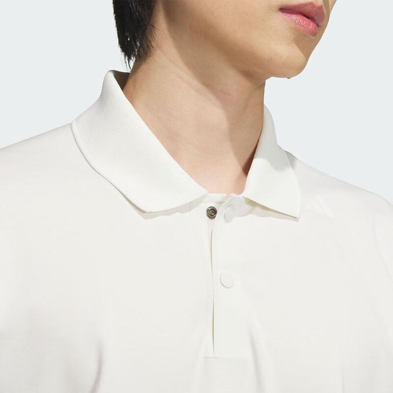 Adidas Polo Shirts Men's Jade White Polo Collar Moderate KC5827