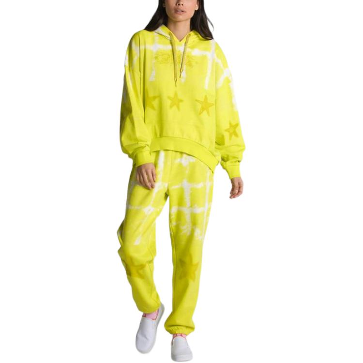 Vans Collina Strada Sweatshirts Unisex Yellow Hooded Moderate Regular VN00045MRHT