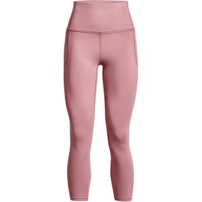 Oddychające Legginsy Sportowe do Jogi z Wysokim Stanem Długości 3/4 Podnoszące Pośladki Damskie Legginsy Różowe 1372114-697