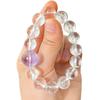 High Quality 12-15Mm Natural White Crystal Amethyst Design Bracelet Bracelet