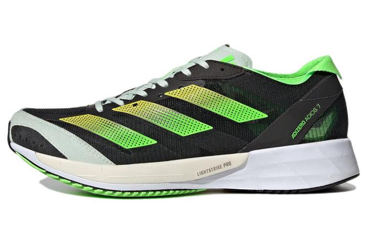 Adidas Wmns Adizero Adios 7  Black Solar Green  Women s GY8408 36