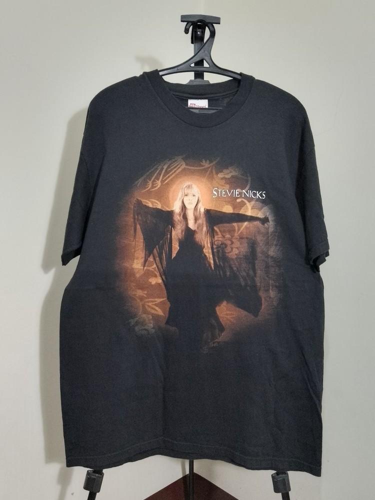 

Stevie Nicks Rock a Little Tour Concert Fleetwood Mac Black Unisex Shirt KH11768 Unisex T-Shirt M