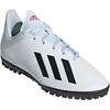 adidas X 19.4 Low Top Soccer Shoes White Kids' FV4661