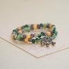Jingdezhen ceramic bracelet summer women's safety lock gift new Chinese antique beaded trinkets batch