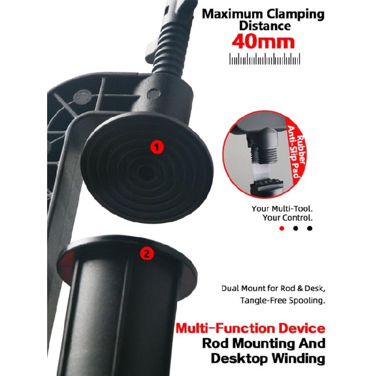 Professional Fishing Lines Winder Device Stable Spooler Machine For Easily Quick Spooling Fishing Tool Enduring