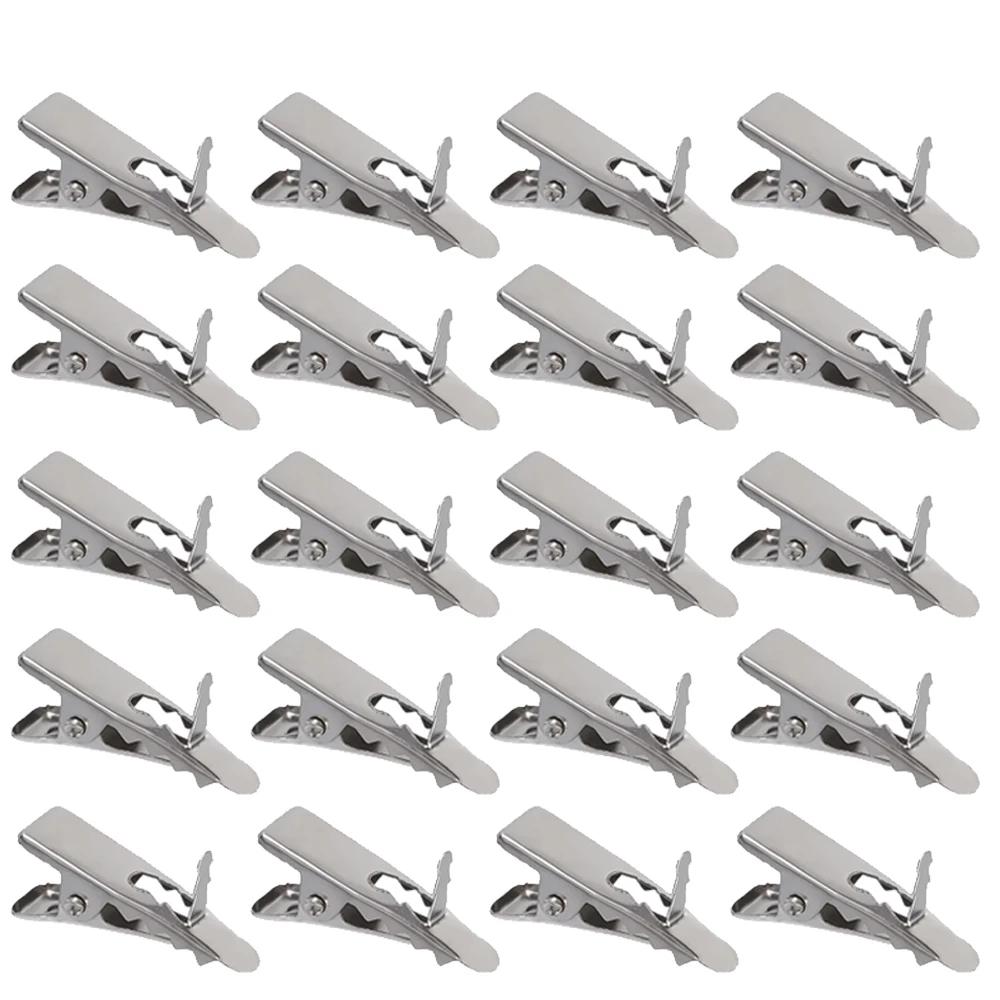200/10PCS Christmas Flower Fixed Clips Mini Metal Clips for Flower Xmas Tree Iron Clamp Party Garland Ornament Decoration Supply