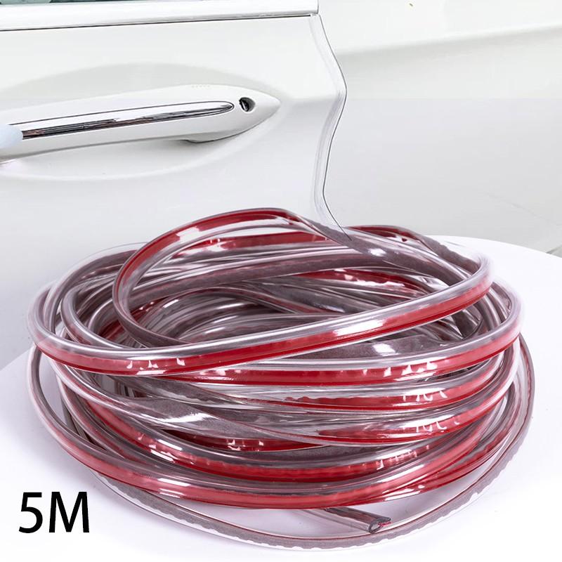 5M/16ft U Shape Rubber Seal Car Door Edge Guard Molding Trim Protectors Strip