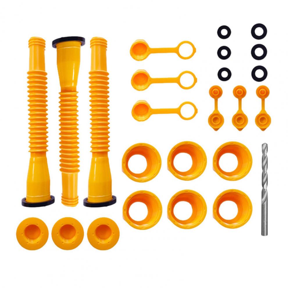 

Комплект шланга для газа повышенной совместимости с гибким соплом, универсальный сменный комплект для шланга для легкой установки топлива