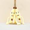 Adorable Banana Plush Keychain Cute Long-legged Stuffed Toy For Bags And Keys