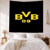 Borussia Dortmund Wall Decor Tapestry Art For Pet Memorial Birthdaywedding Party Backdrop Family Gift