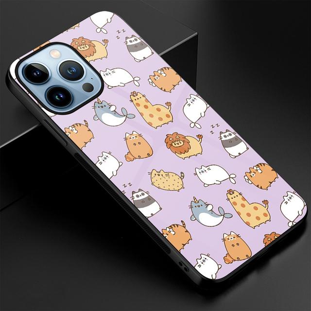 Husă de sticlă cu iepuraș drăguț de desene animate pentru iPhone 13 14 12 Pro Max Mini Xs Xr X Husă pentru iPhone 7 8 6s Plus Se 2022 11 Coque Capa