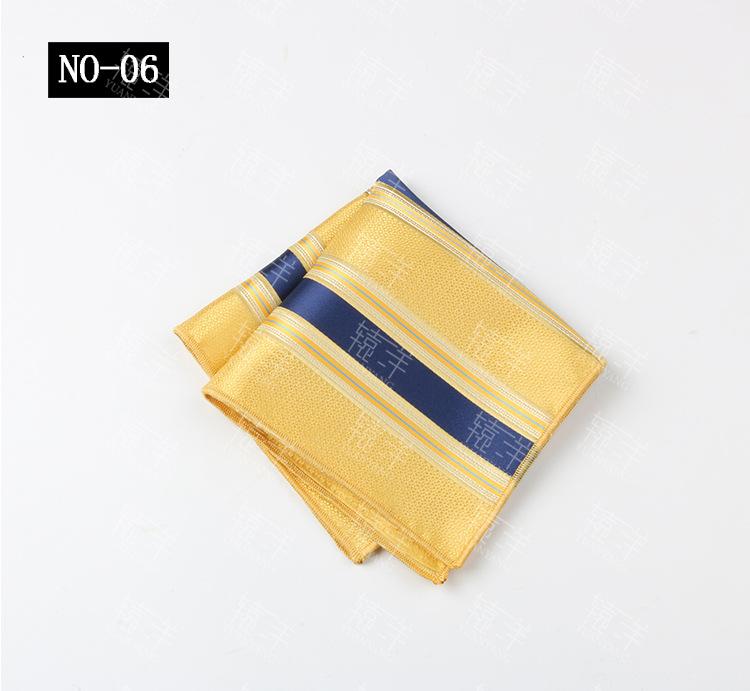 Men'S Handkerchief Square Towel Polyester Cashew Flower Suit Pocket Towel Dress Square Towel
