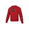 Sweatshirts Men's Red Crew Neck Moderate Regular HD7933