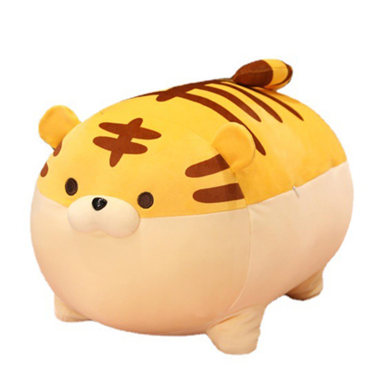 

Plush Tiger Stuffed Doll Soft Throw Pillow Decorations Children Kids Birthday Present Gifts 40cm оранжевый