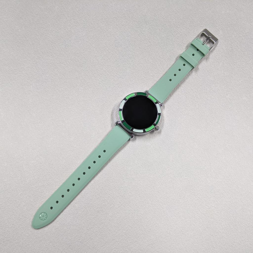 Rainbuvvy P61 Fashion Smart Watch 1.27inch IPS BT5.0 Capacitive Full Touch IP67 Waterproof Heart Rate Android Exquisite Watch