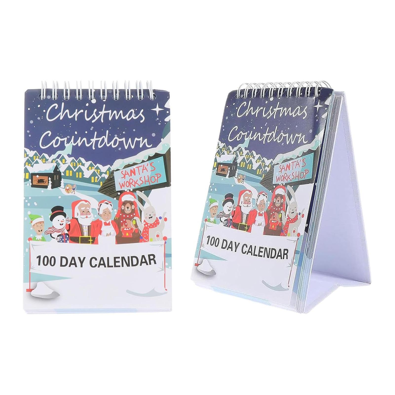 100 дней обратный отсчет настольный календарь отрывной календарь обратный отсчет — фото 3