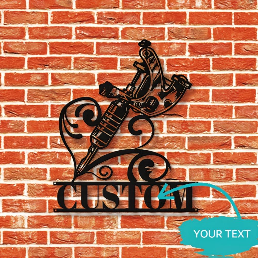 Exclusive Custom Metal Wall Sculpture Barber Sign Salon Decor Gift