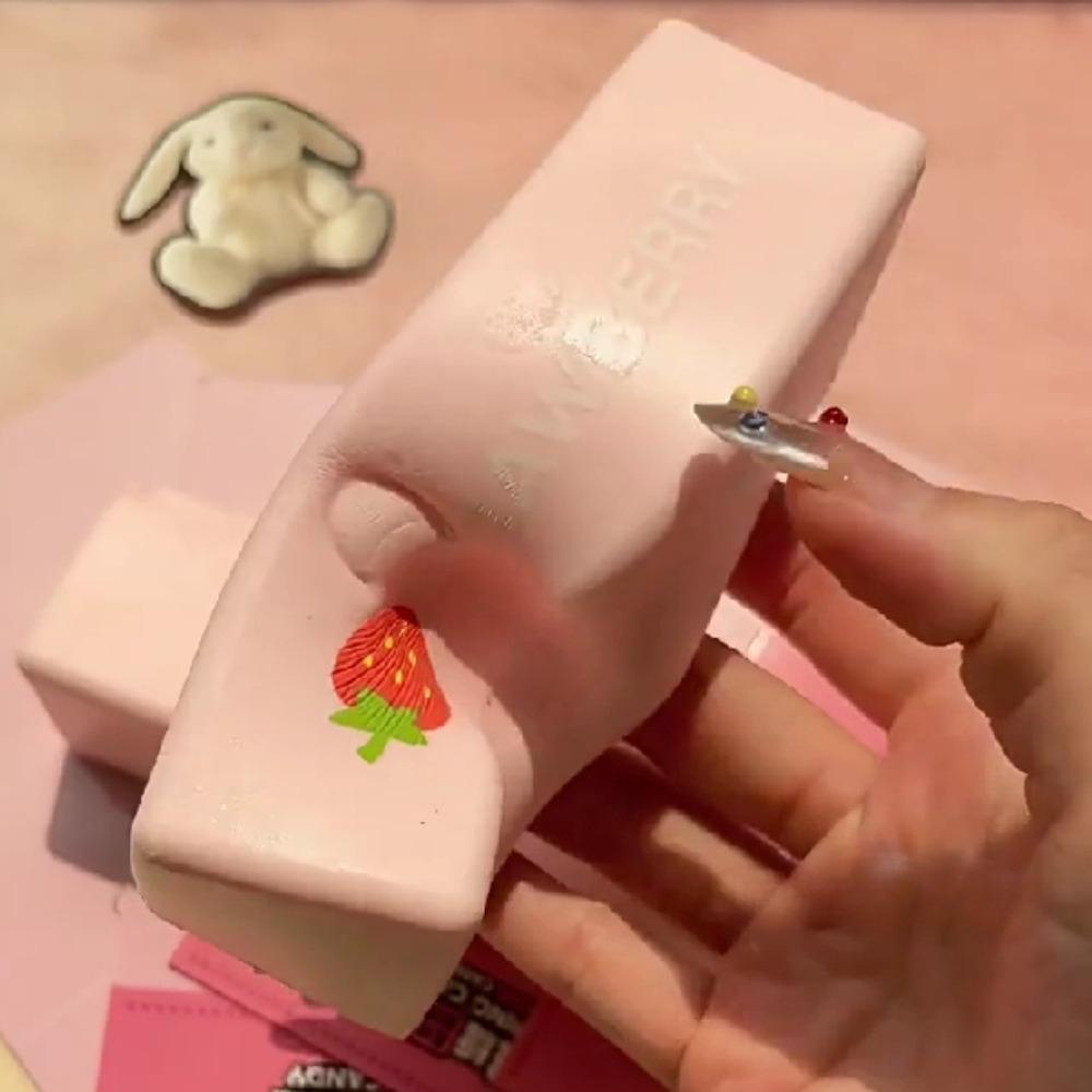 

Squishy Strawberry & Chocolate Foam Squeeze Toy Stress Relief Slow Rising Sensory Fidget for Anxiety ADHD Autism Gifts for Kids