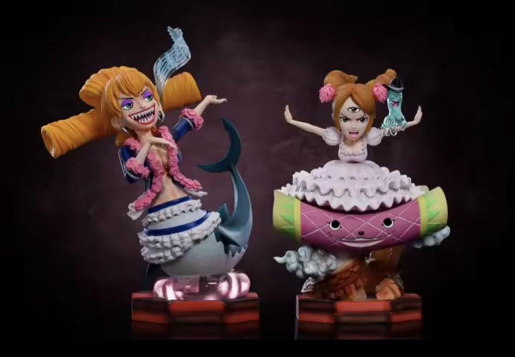 [USED] One Piece Garage Kid Overseas Figure Charlotte Pudding Diorama