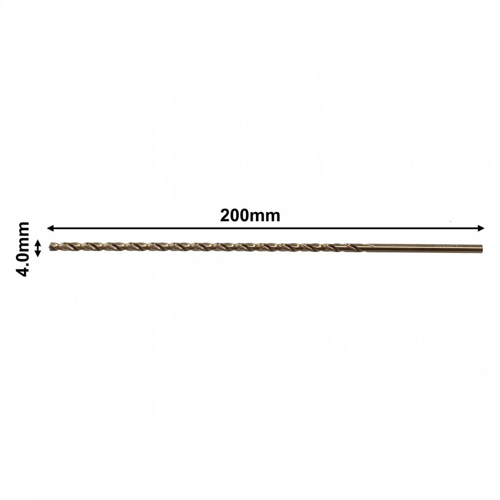 Precision Grounded Drill Bit for Stainless Steel and Acid Resistant Steels