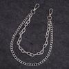 Trouser Chain Premium Double Chain Fashion Trend Trouser Chain Accessories Personalized Hip Hop Hip Hop Accessories