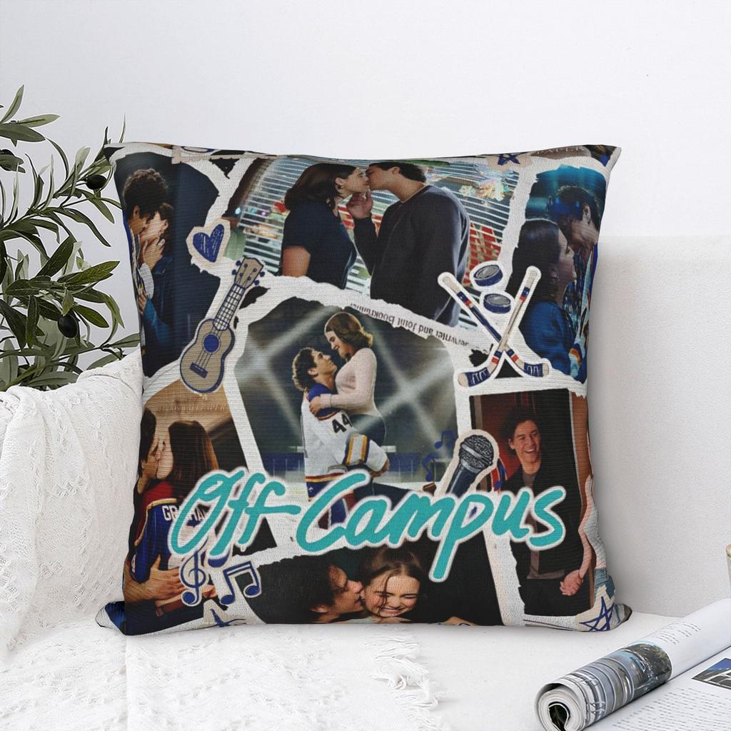 Off Campus Tv Series Pillowcases Merchandise Soft Cushion Cover Decor Pillow Case Cover Home Multi Size