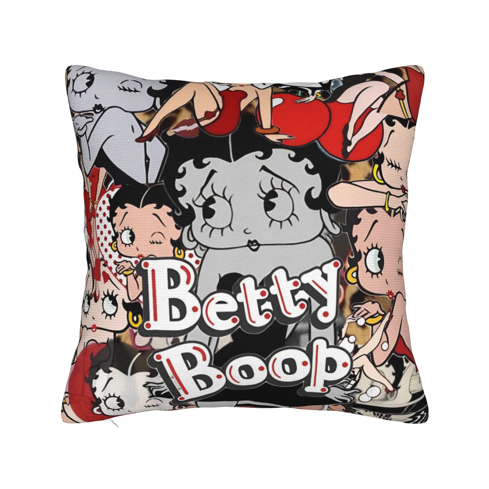 

B-Bettys Boops Pillowcases Stuff Printing Cushion Cover Decorations Pillow Case Cover Home Multi-Size 20x20Inch