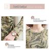 2025 Spring Irregular Long Sleeve T-shirt for Mothers, Fashionable 40s-50s Base Layer Top