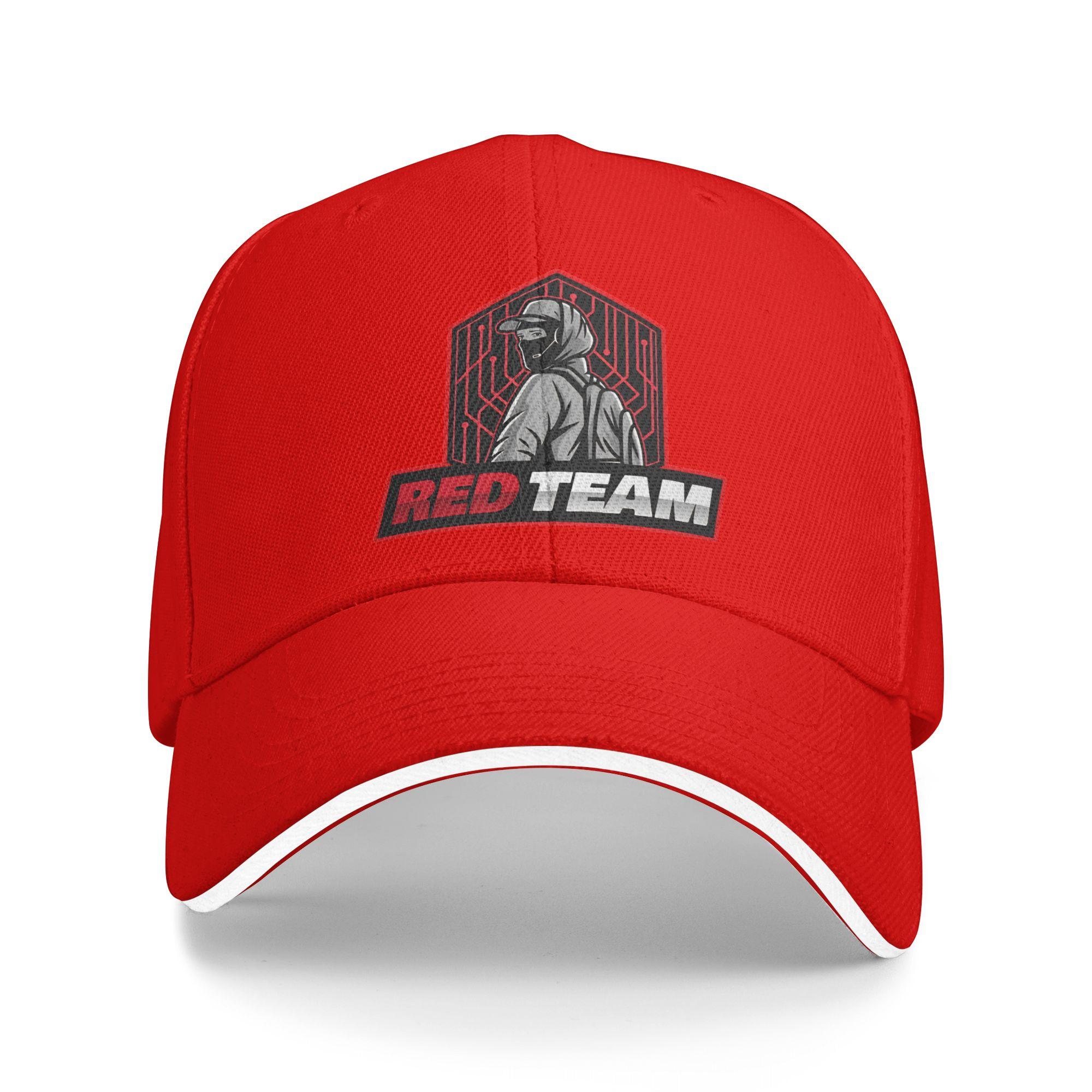 

Cyber Security Red Team Sun Baseball Cap Spring Stylish Trucker Hat For Men Women Hunting Camping Baseball Caps One Size